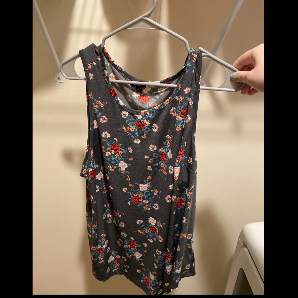 Torrid floral tank top